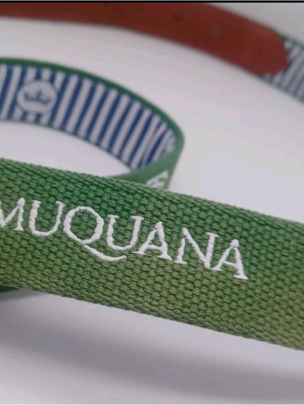 Peter Millar Needle Point Belt - Size 40